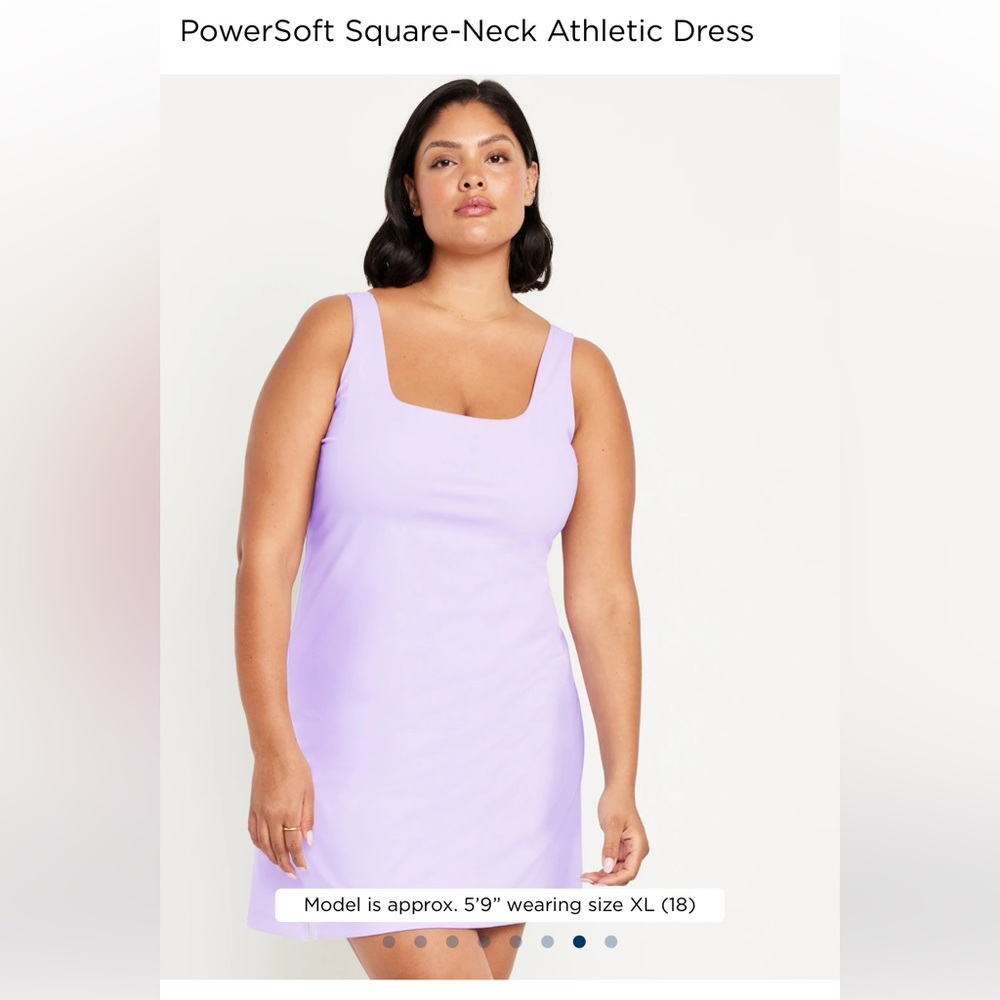 NWT Old Navy Powersoft Active Dress—Lavender Aura SOLD OUT ONLINE